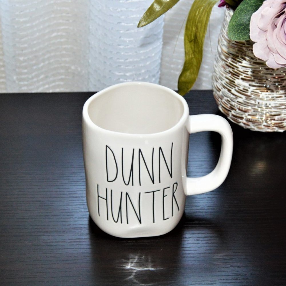 New Rae Dunn By Magenta "Dunn Hunter: Ceramic Mug